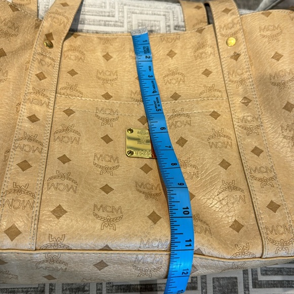 MCM Pre loved in great condition shoulder/ Crossbody Bag with top zipper. - Picture 13 of 17